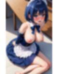 エッチなしぐさで色仕掛けするコスプレメイド巨乳美女 画像5