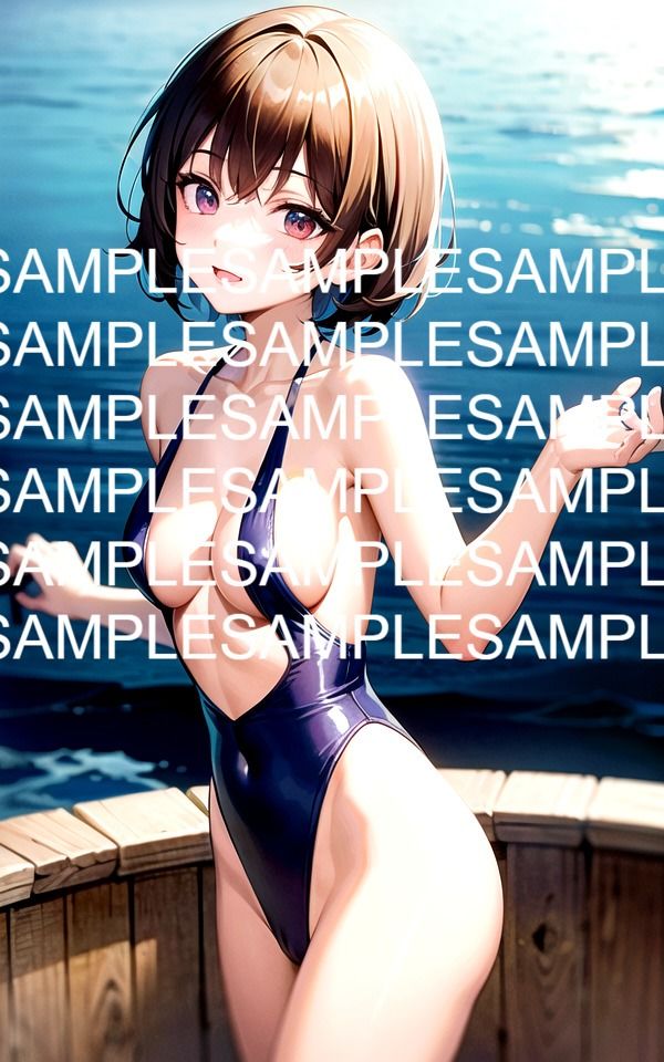 海で会ったスクール水着のあの子 画像2