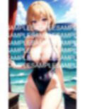 海で会ったスクール水着のあの子 画像6
