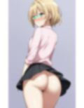 お尻が魅力的な娘 まんが風 画像4
