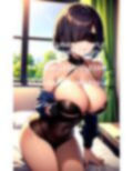 目隠しされたお姉さん〜期待をした表情〜 画像2