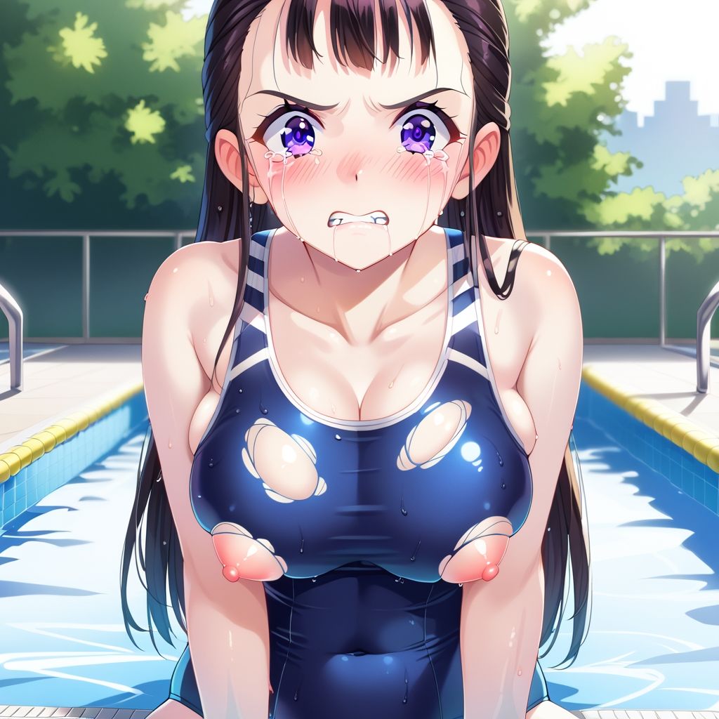 処女に溶けるスク水着せただけなのに_6