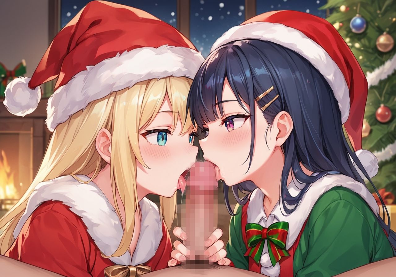 妹の友達とクリスマスパーティーやってみたら小悪魔痴女だった件 画像1