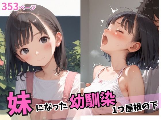 【ろりっ子暮らし】小さいころからよく遊んでいた幼馴染のはると共同生活が始まった『妹になった幼馴染と一つ屋根の下』