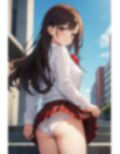 露出少女JK・女子校生〜階段でパンチラ集〜 画像3