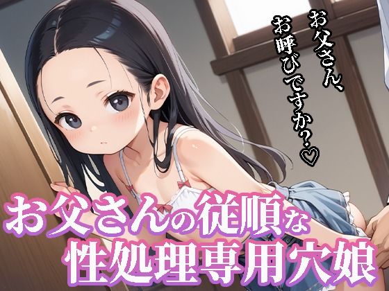 たまにお兄ちゃんにも使われてます【お父さんの従順な性処理専用穴娘】