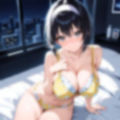 脱いだらすごい妹にエロコスさせてオカズになってもらってぶっかけるCG集 画像9