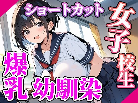 どこでも交尾してしまう日常生活【ショートカット女子校生爆乳幼馴染とイチャイチャエッチ】