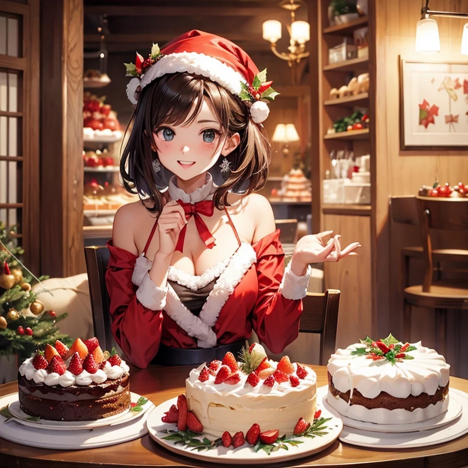 クリスマスケーキ素材3