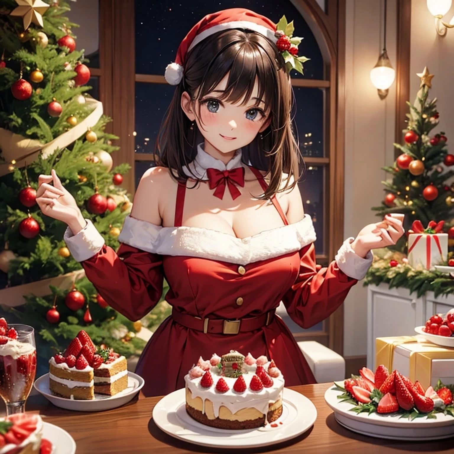 クリスマスケーキ素材4