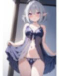 白髪短髪エルフさんの服装色々 1 画像7