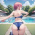 〜五等分の●嫁  水着編〜 中●一花  CG集  ＃4 画像5