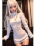黒ギャルの冬の装い 画像1