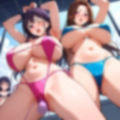 【微エロ】フェチコレVol.18 吊り上げ拘束されてローターで弄ばれる巨乳ビキニ美女たち【総枚数500枚】 画像1