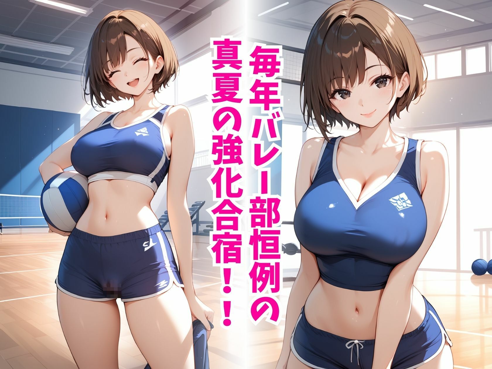 バレー部！真夏の強化合宿 画像1