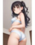 【リニューアル】下着の女の子 画像1