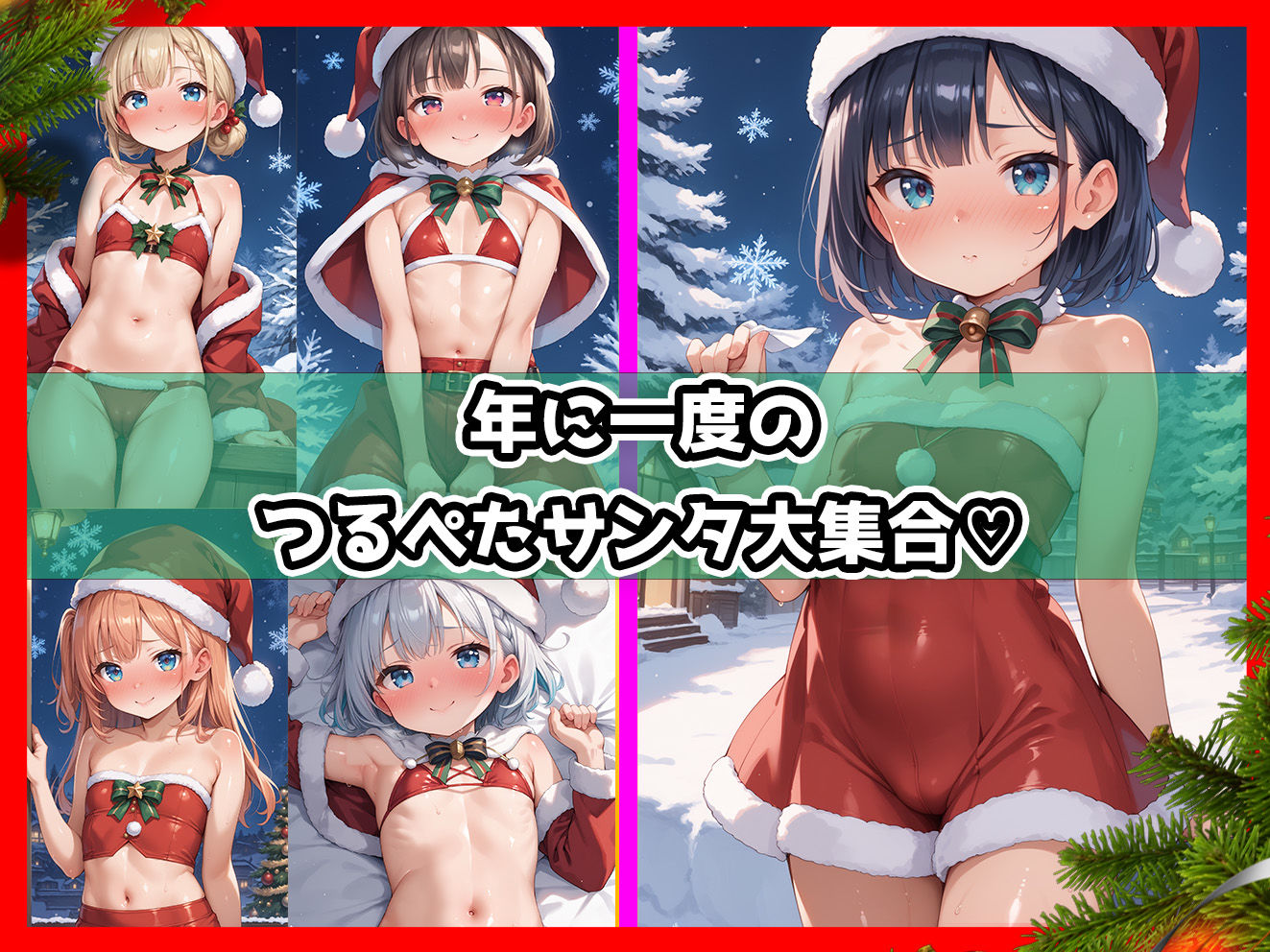 ロリっこつるぺたXmas！つるぺたサンタ達のホワイトクリスマス1