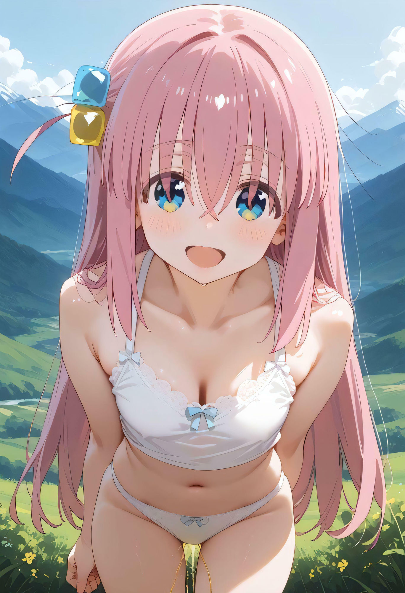 サンプル画像2:ビッチザベンキ(ひよこの誘い) [d_486334]