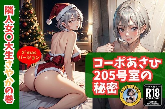 コーポあさひ205号室の秘密/隣人女〇大生さやかの巻クリスマスバージョン