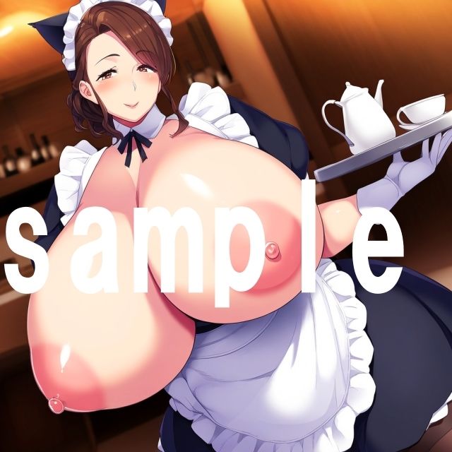 爆乳ネコ耳人妻メイド 画像5