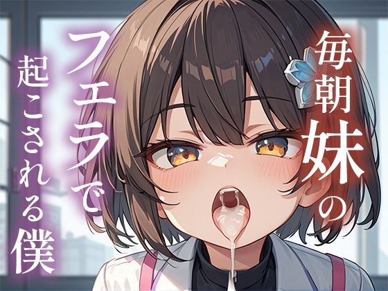 毎朝妹のフェラで起こされる僕