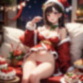 セクシーサンタガール  イラスト 画像5