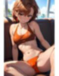 御坂〇琴  オレンジ色のビキニ（58枚） 画像1