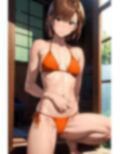 御坂〇琴  オレンジ色のビキニ（58枚） 画像2