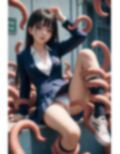黒髪JK触手襲撃パンチラ画像集 画像4