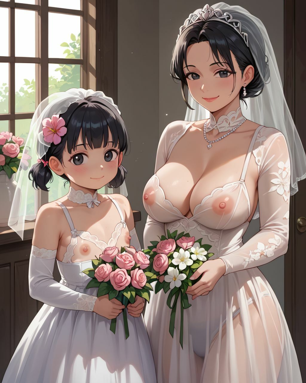 母娘のセクシー結婚式4