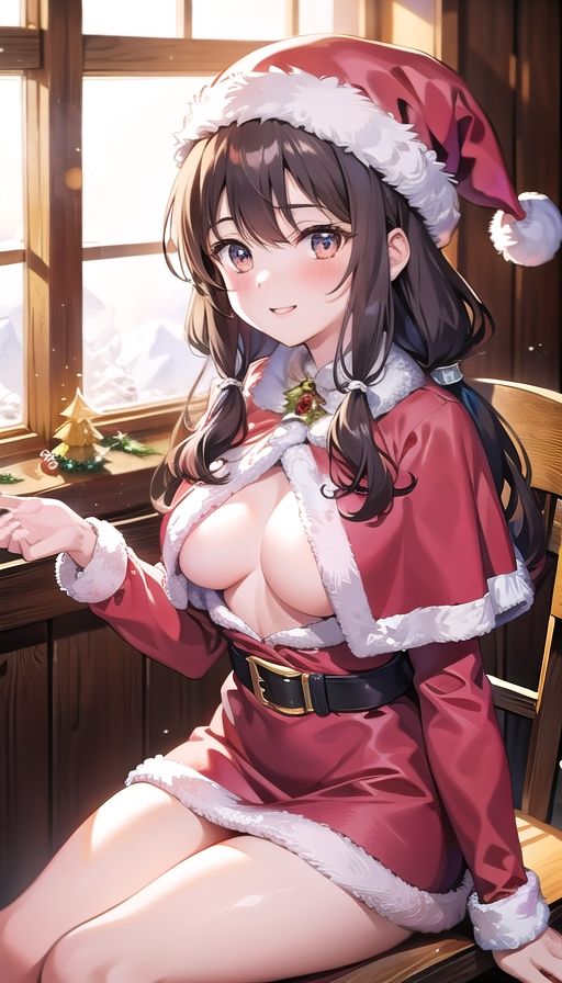 茶髪天然美女クリスマス_2