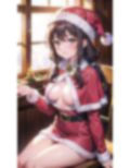 茶髪天然美女クリスマス 画像2