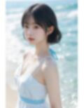 黒髪アイドルと水着デート 画像5
