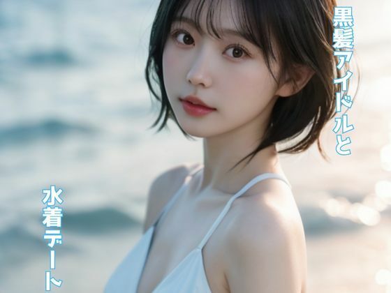 黒髪アイドルと水着デート...1