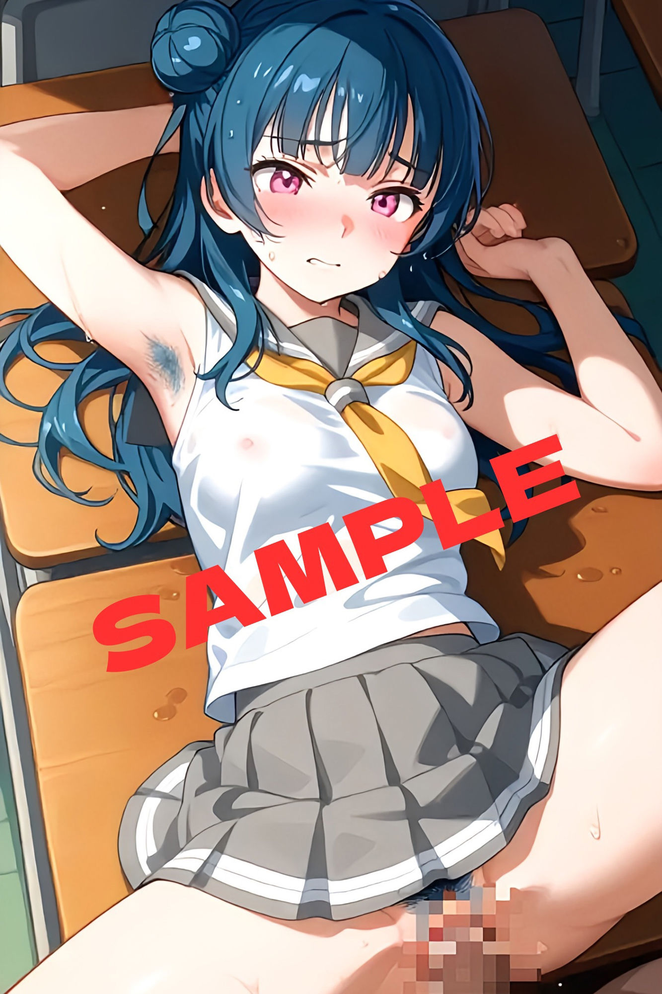 ムダ毛未処理系アイドル Aqours 画像2