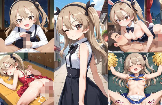 ガルパンイラストエロ画像_ちっぱいでミニ美少女なありすちゃんのエッチな画像集[エロココ！]