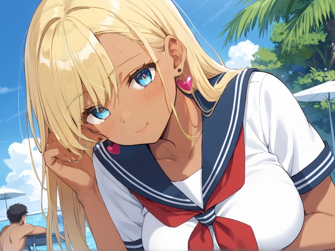 サンプル画像1:女子校生ギャルに性教育〜おっさん教師にお持ち帰りされて生ハメ中出し補習される〜(かわいいイチゴ) [d_489304]