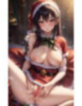 M字開脚×サンタガール 画像3