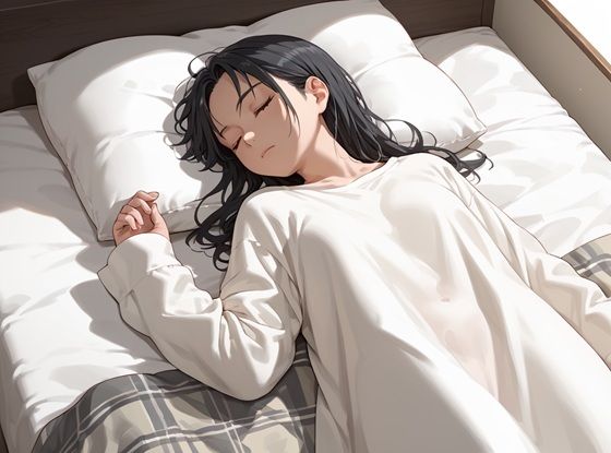 寝込みを襲う黒い影【睡眠姦】 画像2