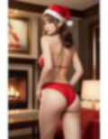 クリスマスの夜、彼女がサンタになる〜 AI写真集 画像5