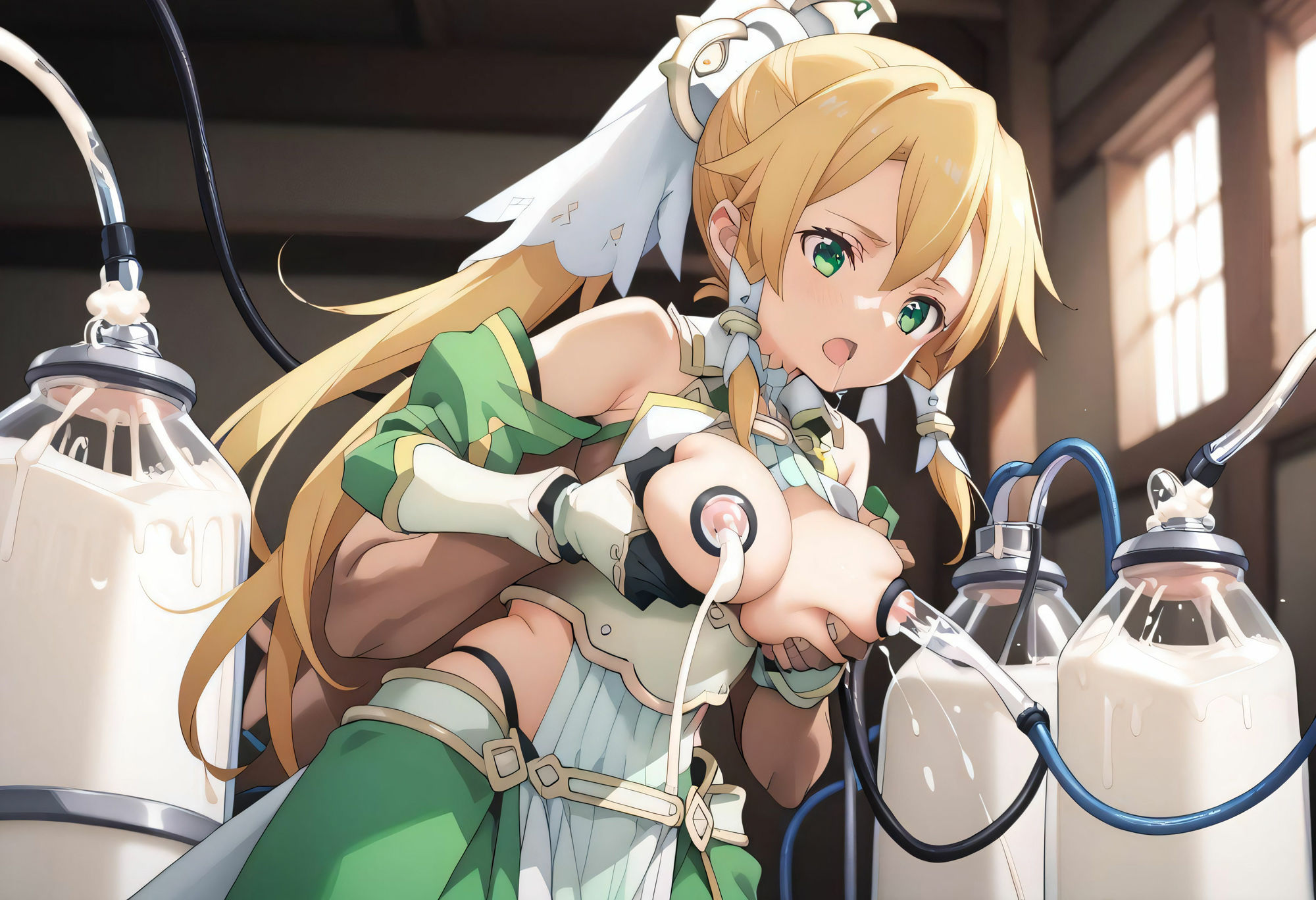 サンプル画像4:吸われていく(愛欲メトロ) [d_490404]