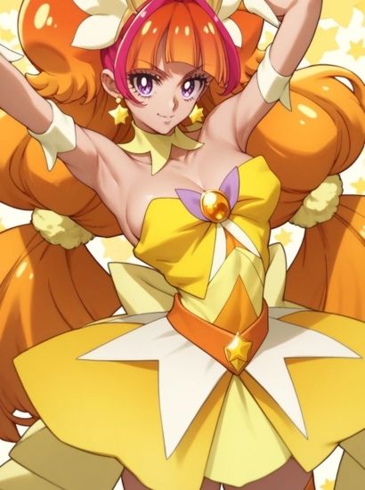 GO！プリンセスプリキュアのキュアトゥインクルから送られてきた自撮り写真2