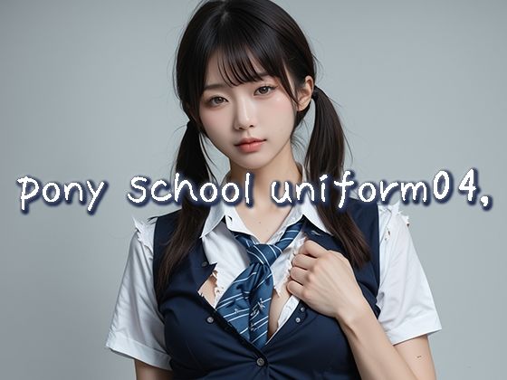 お尻強調などのヌード要素がメインです【ponyschooluniform04，】