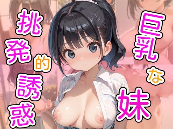 巨乳な妹 挑発的誘惑1