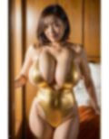巨乳熟女とレオタード 画像1