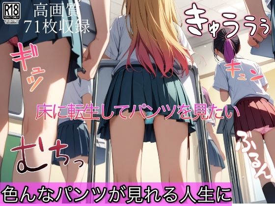 床に転生して俺は色んなパンツが見たい...