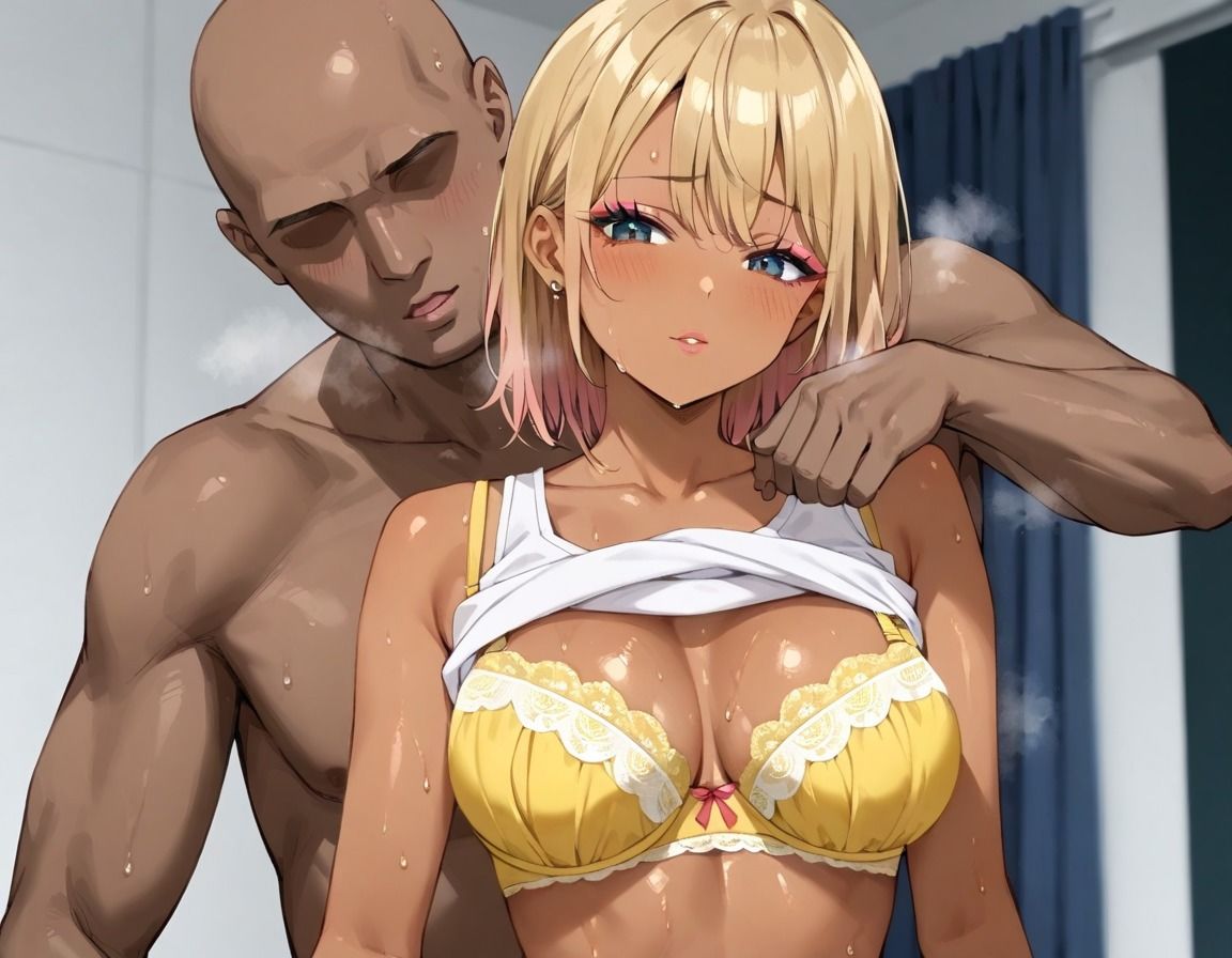 サンプル画像1:金髪絶倫ギャル女子校生のメス臭いオマ●コは巨根チンポ中毒(すたじおあいりす) [d_492092]