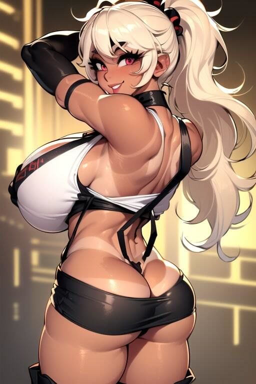 AIグラビアCG集 爆乳ギャルティファ 画像4