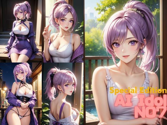 【AI美女:イラスト集7】AI Beauty: naked sexy women posters anime_1