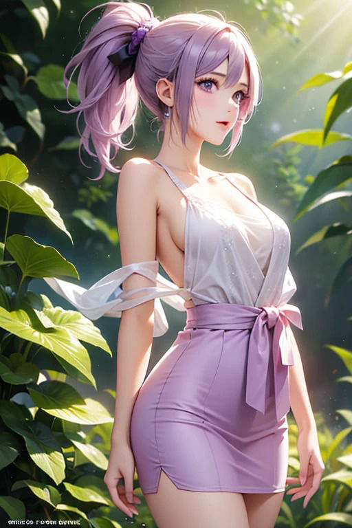 【AI美女: イラスト集8】AI Beauty: naked sexy women posters anime1